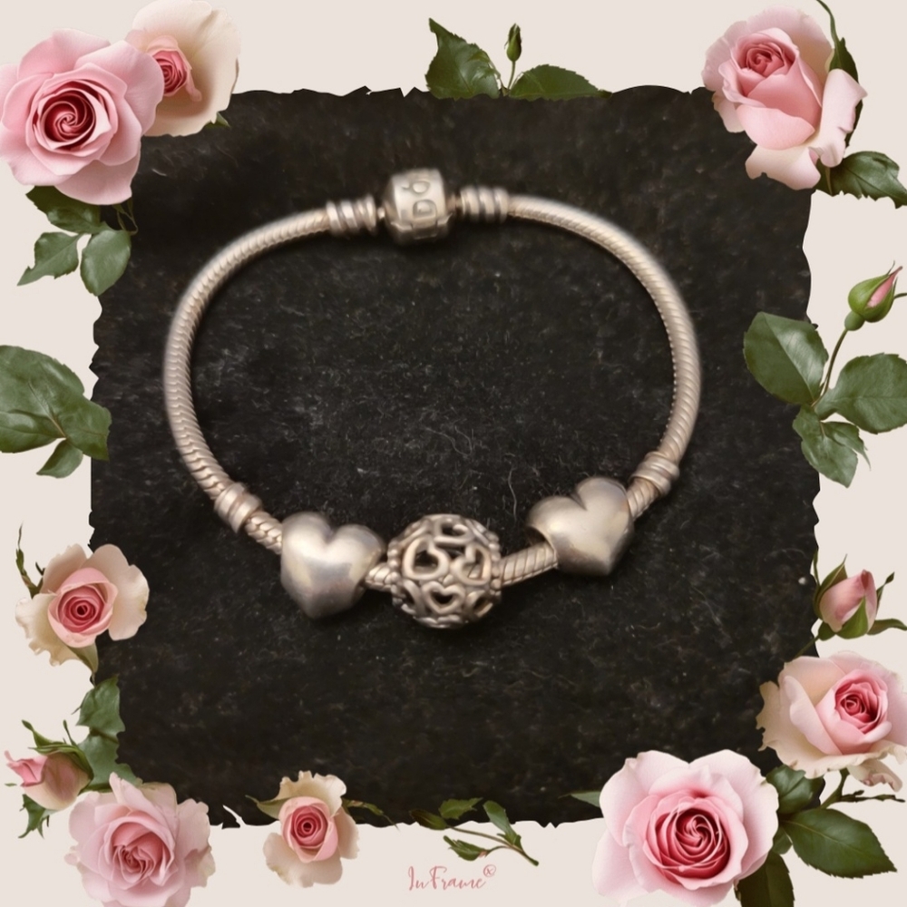 Pandora Silver Charm Bracelet